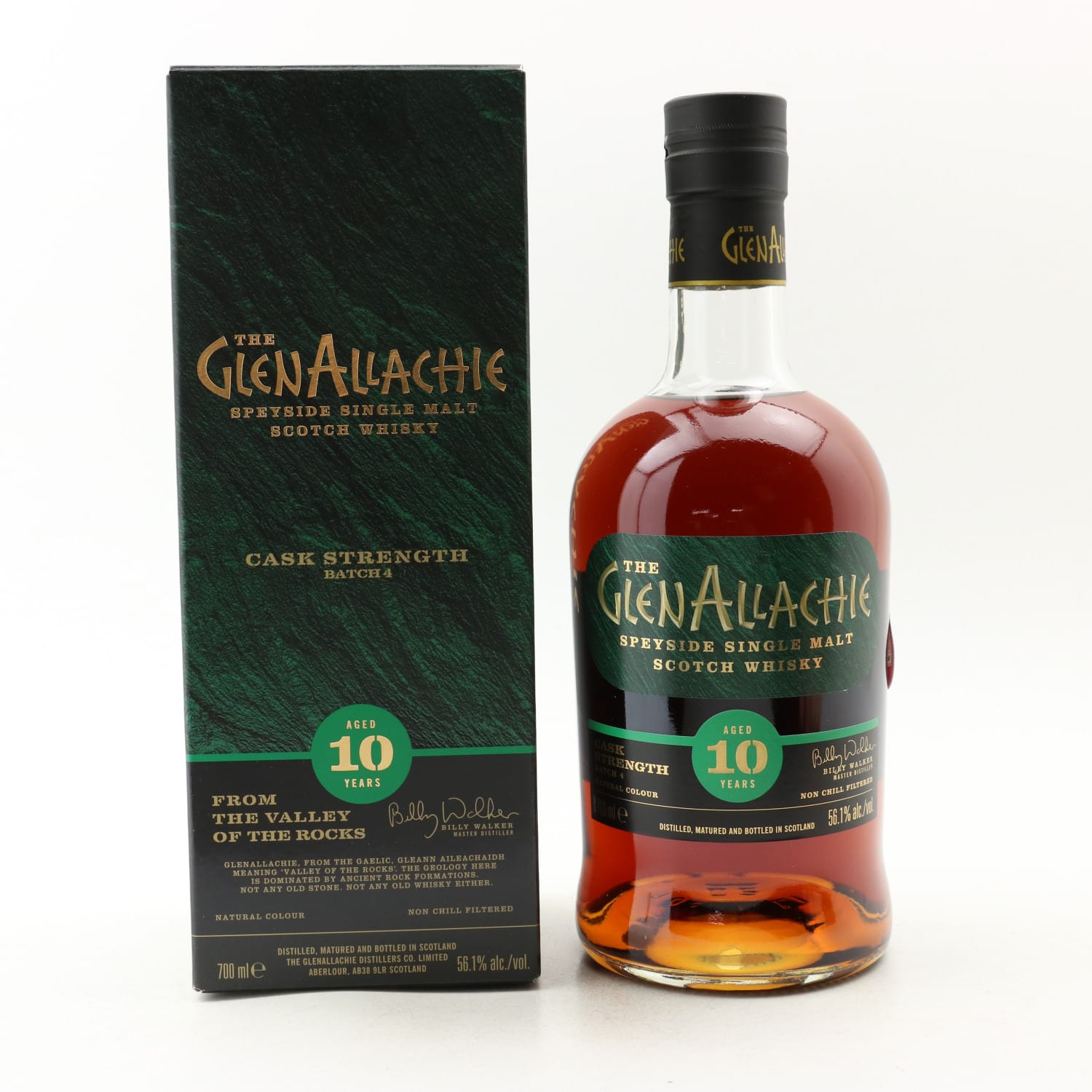 GlenAllachie 10 Year Old Cask Strength Batch #4 Uncategorized Whisky