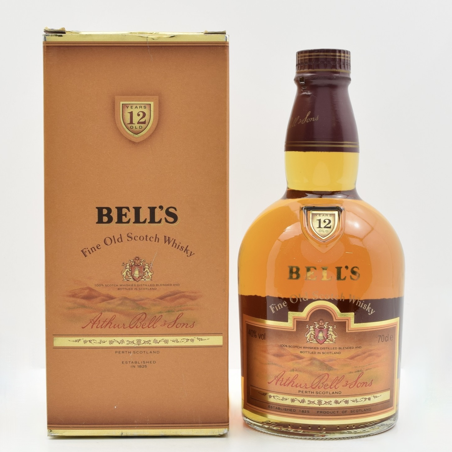 Bell’s 12 Year Old (1980s Edition) 70cl 40% Blended Scotland Whisky 