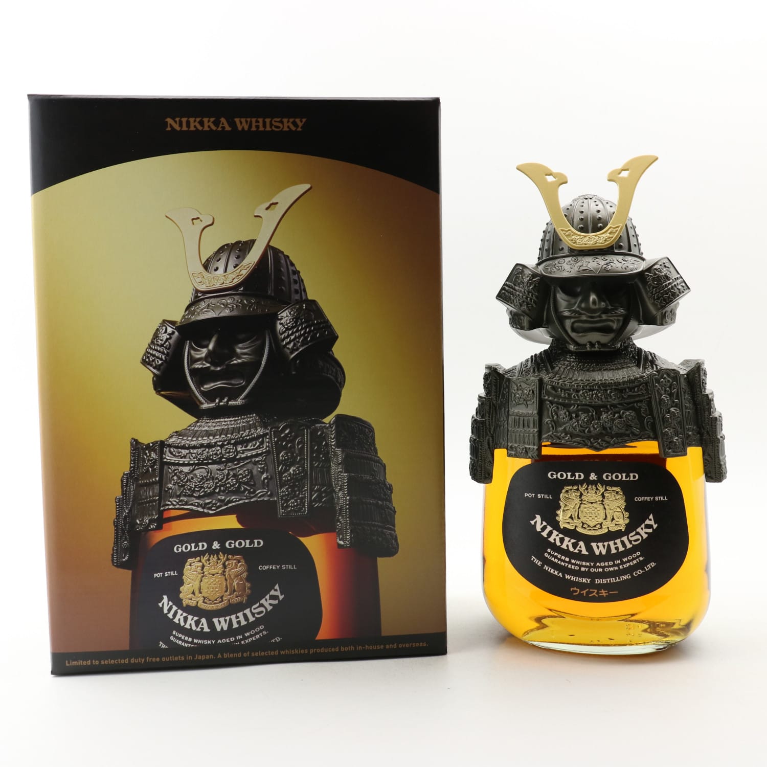 Nikka Gold & Gold Samurai 75cl (Plastic Samurai) Uncategorized Whisky