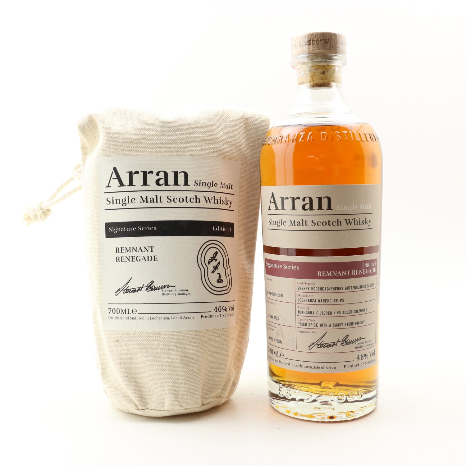 Arran Signature Series Remnant Renegade Edition #1 Uncategorized Whisky