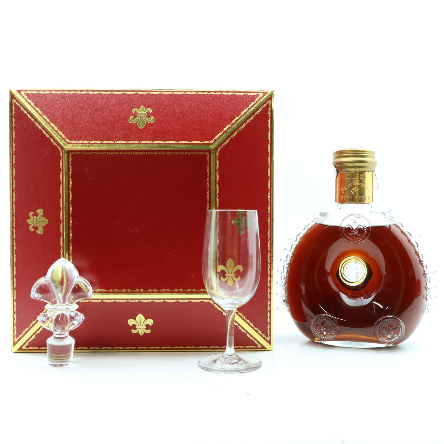 Remy Martin Louis XIII Grande Champagne Cognac Decanter & Glass Uncategorized Whisky