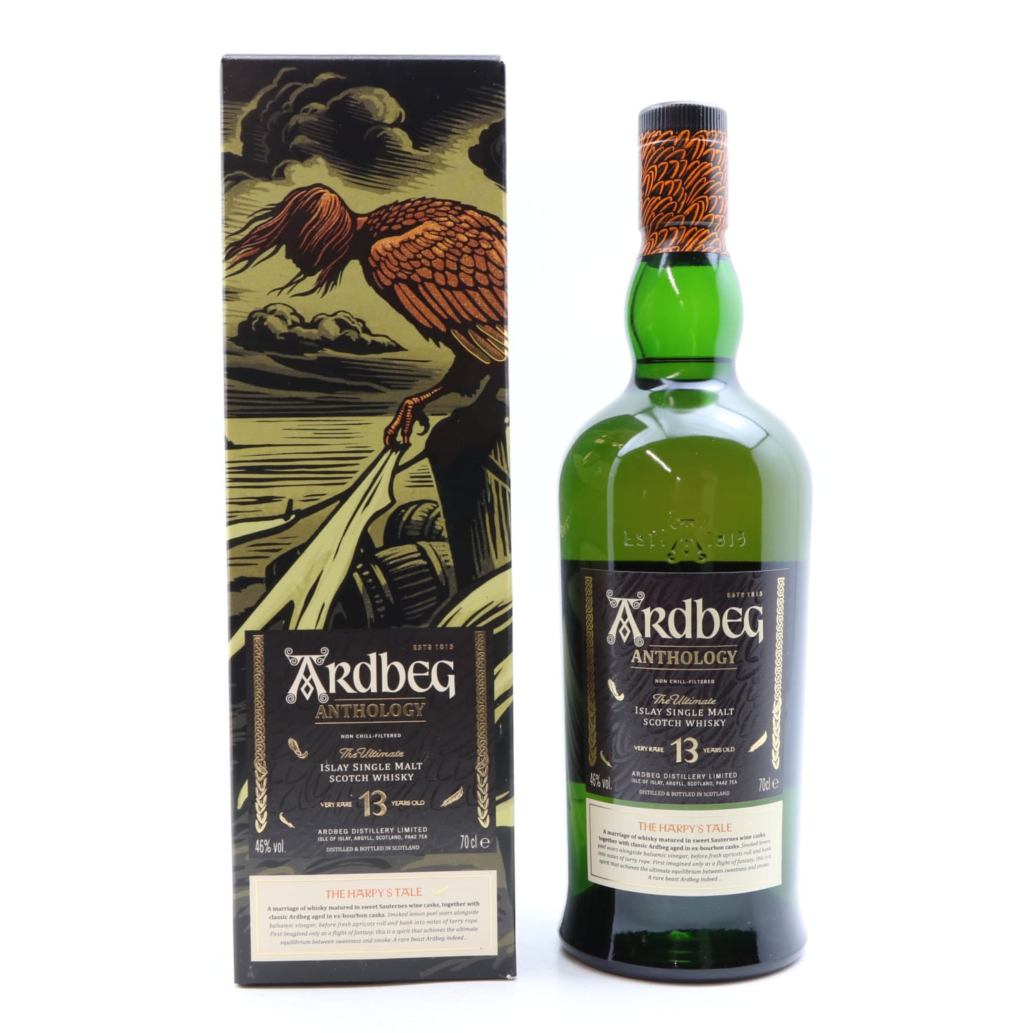 Ardbeg 13 Year Old Anthology Harpy’s Tale Uncategorized Whisky