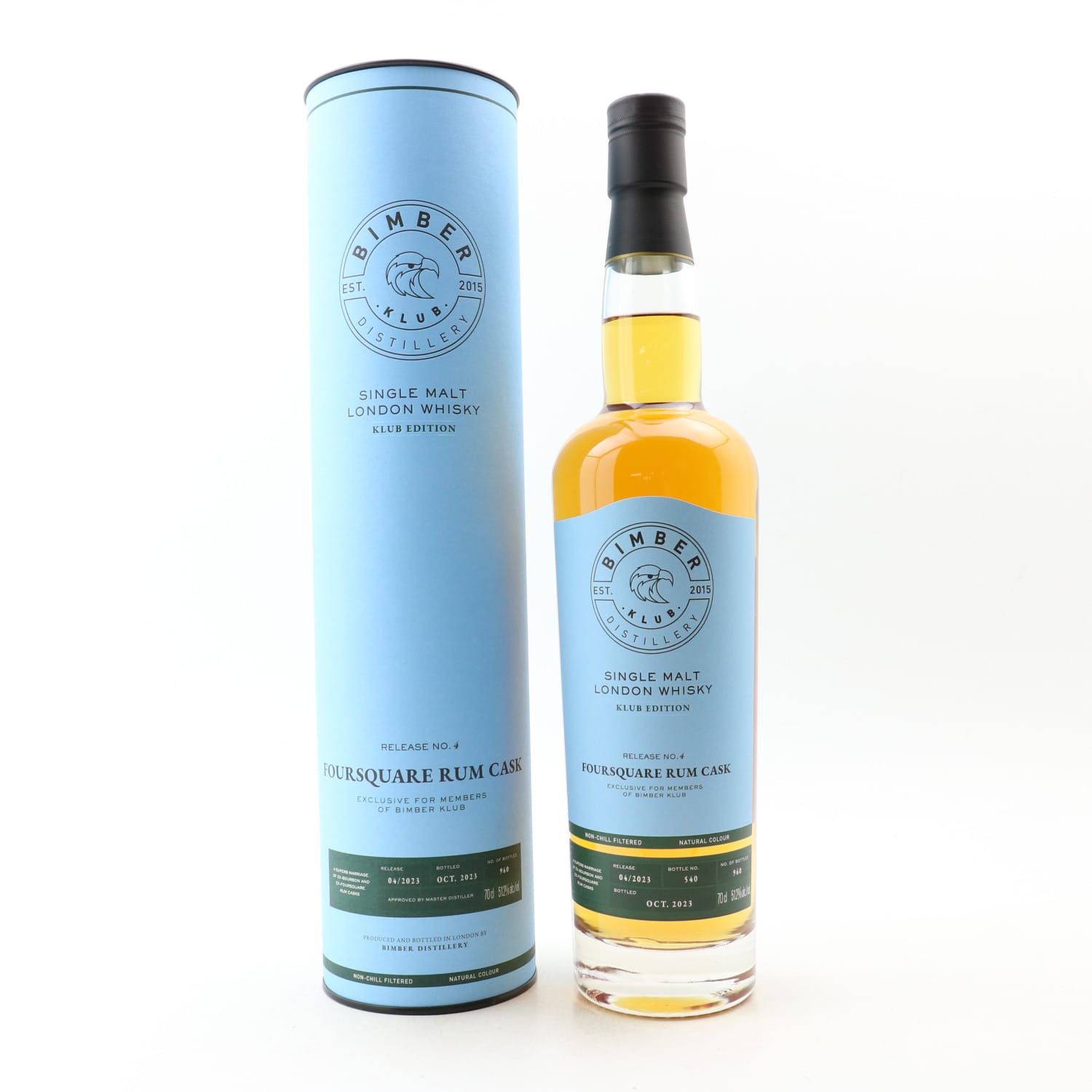 Bimber Foursquare Rum Cask Release No. 4 For Bimber Klub Uncategorized Whisky