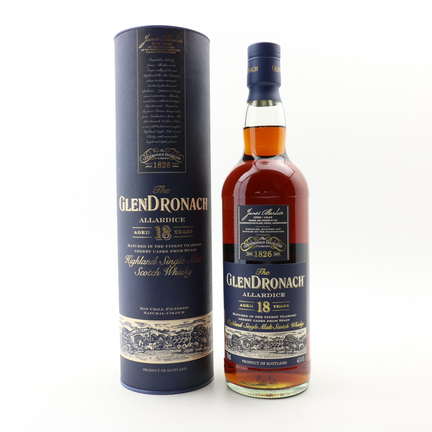 GlenDronach 18 Year Old Allardice 2021 Release Uncategorized Whisky