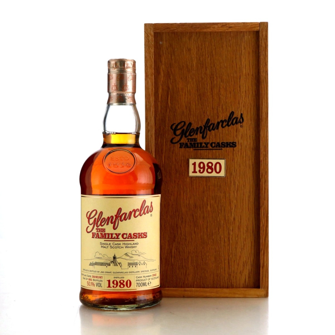 Glenfarclas 1980 Family Cask #1942 / Release I Uncategorized Whisky