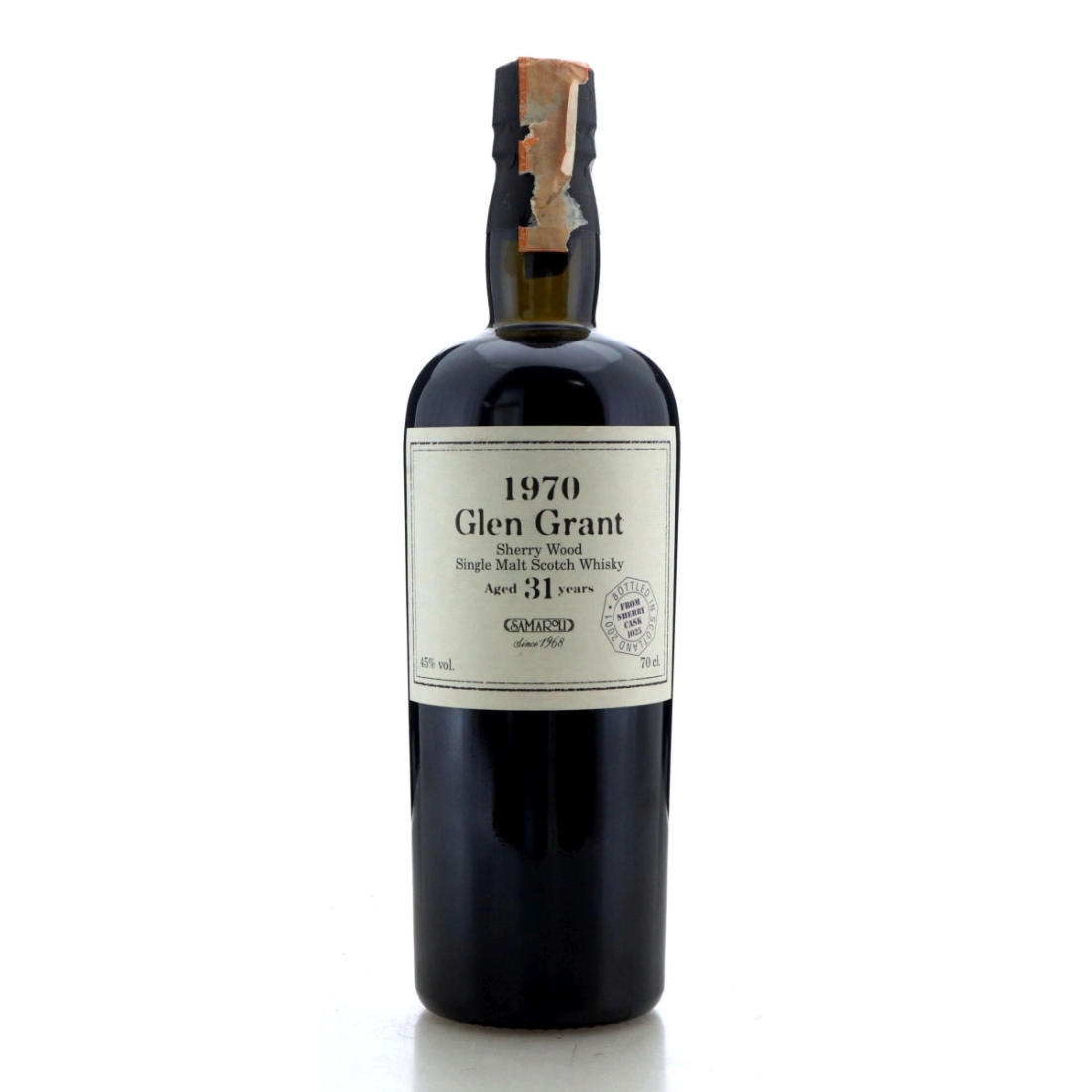 Glen Grant 1970 Samaroli 31 Year Old Sherry Wood Uncategorized Whisky