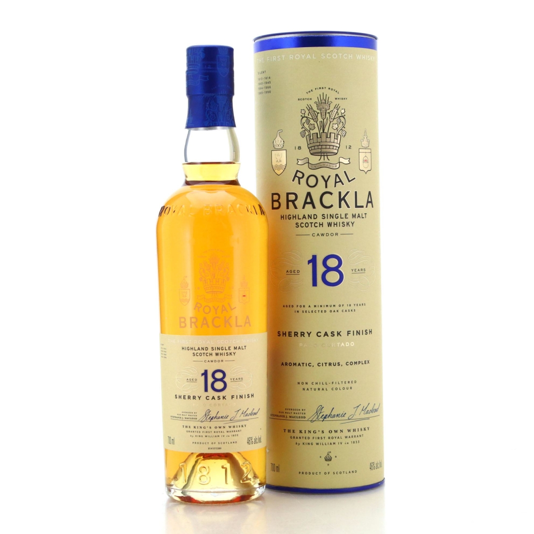 Royal Brackla 18 Year Old Sherry Cask Finish Uncategorized Whisky