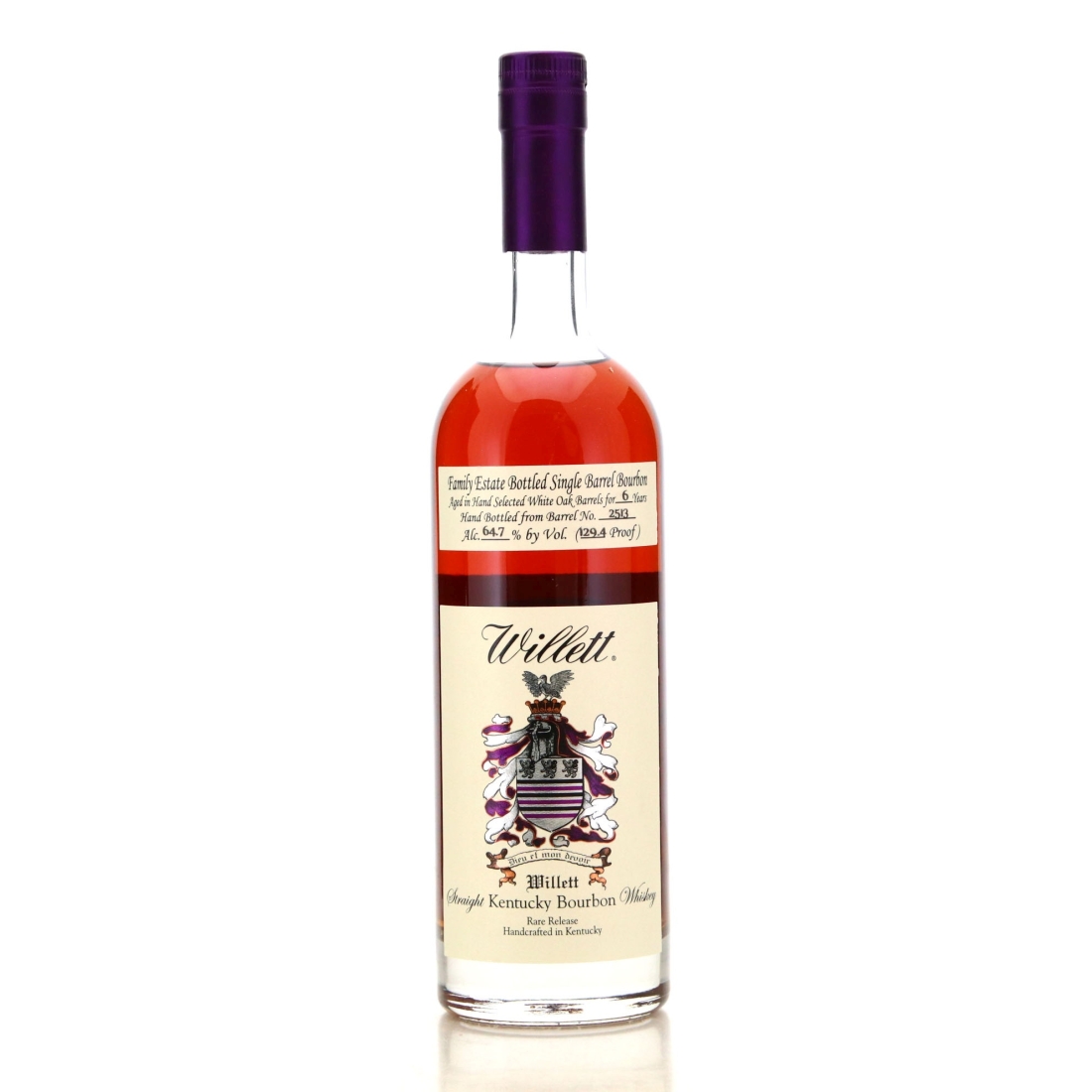 Willett Family Estate 6 Year Old Single Barrel Uncategorized Whisky