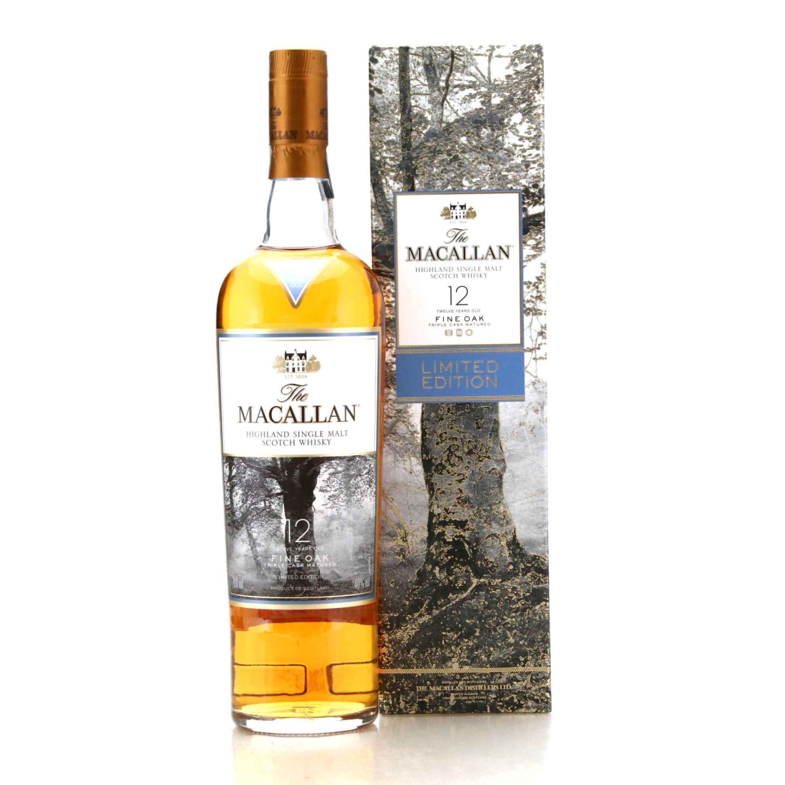 Macallan Fine Oak 12 Year Old Limited Edition Uncategorized Whisky