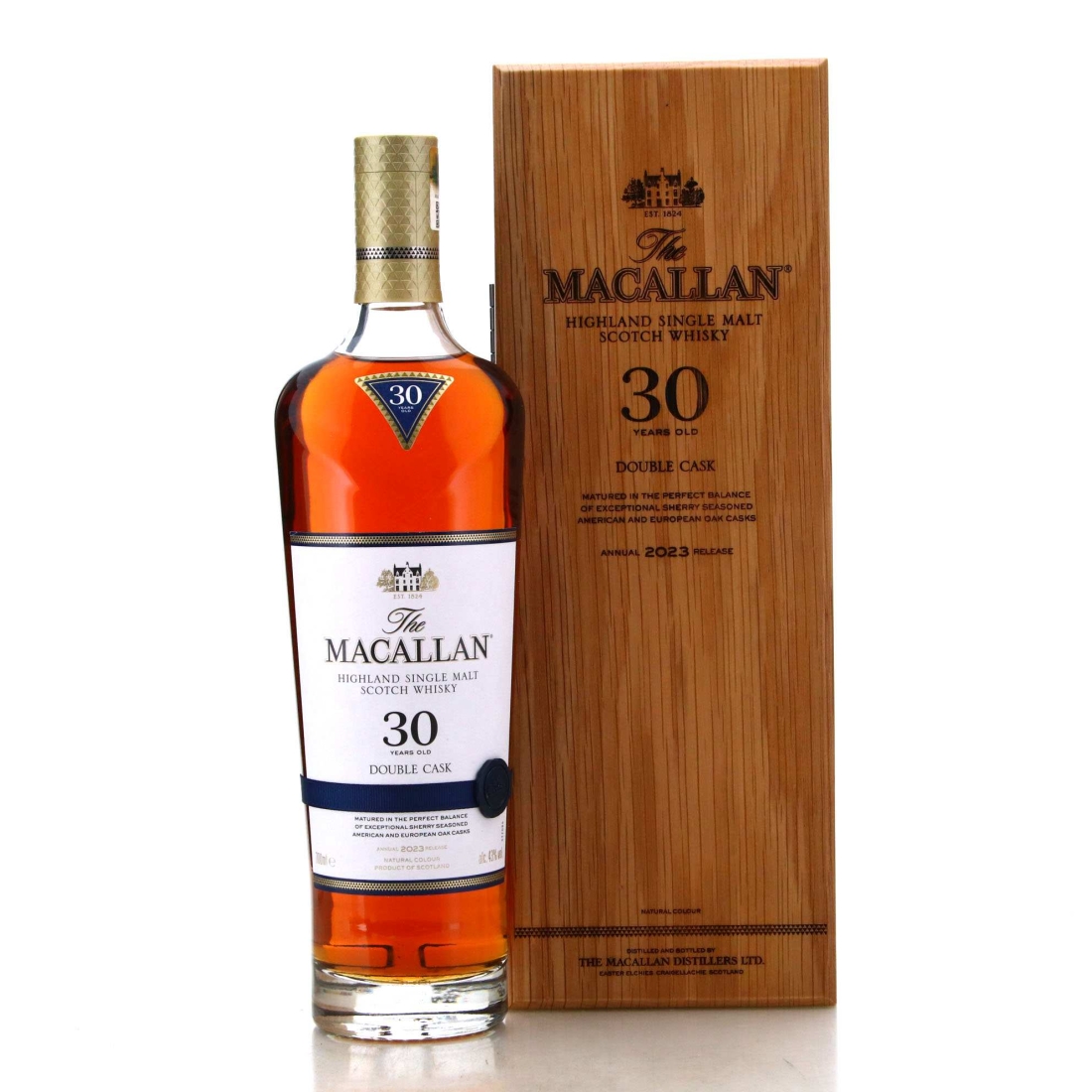 Macallan 30 Year Old Double Cask 2023 Release Uncategorized Whisky
