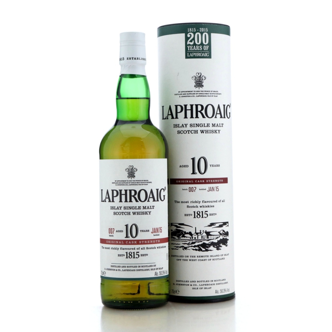 Laphroaig 10 Year Old Cask Strength Batch #007 Uncategorized Whisky 