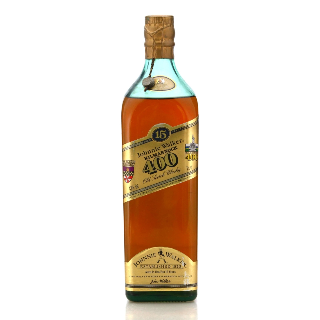 Johnnie Walker 15 Year Old Kilmarnock 400 Uncategorized Whisky