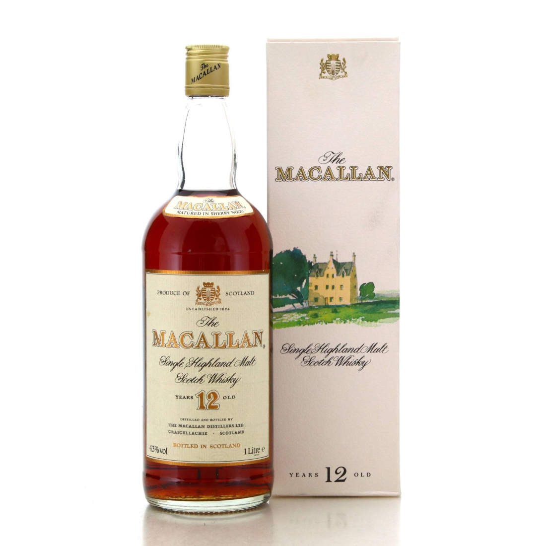 Macallan 12 Year Old Litre Uncategorized Whisky