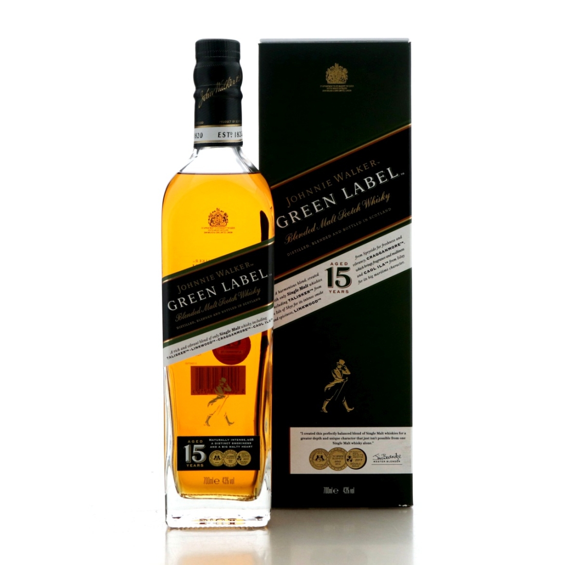 Johnnie Walker Green Label 15 Year Old Uncategorized Whisky