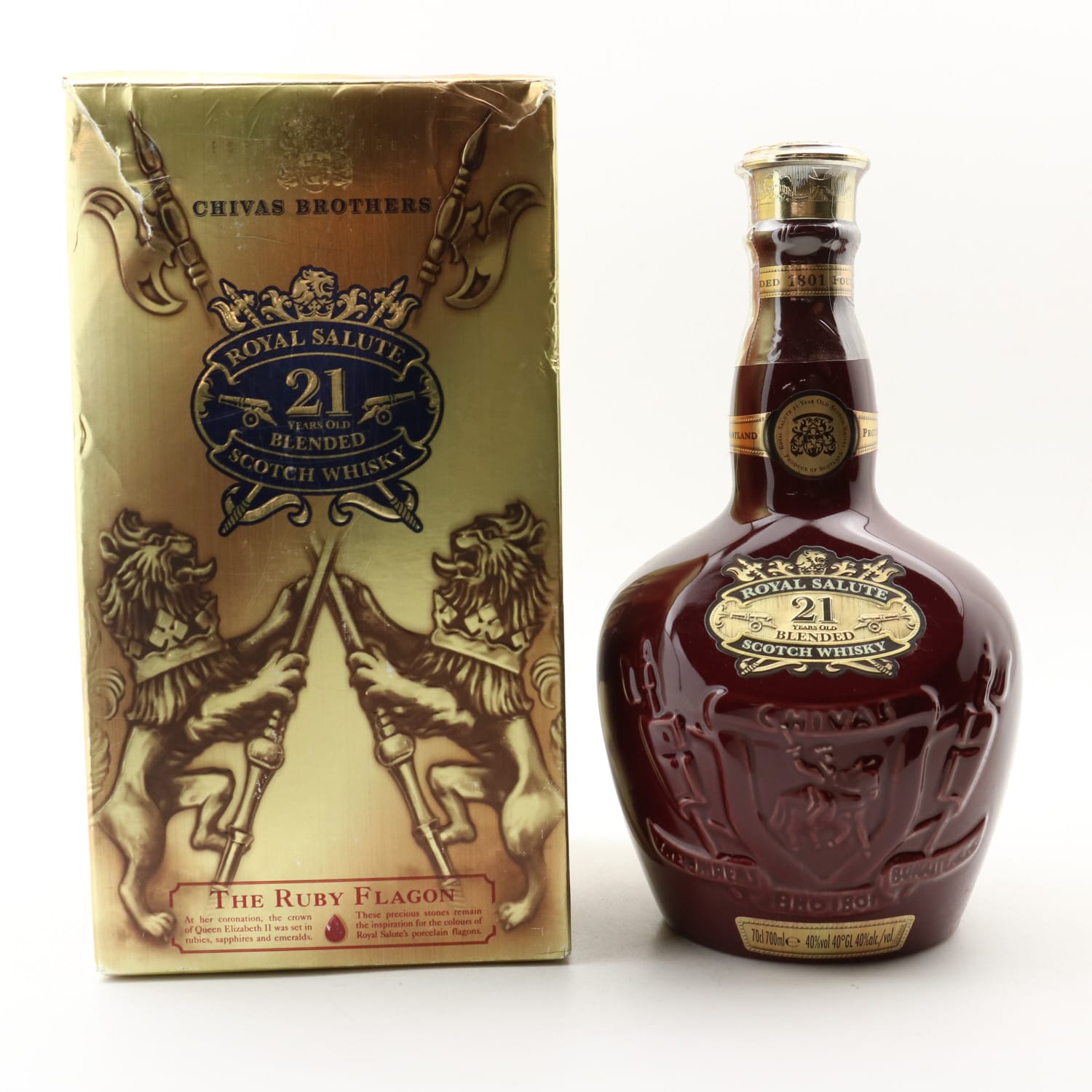 Chivas Royal Salute 21 Year Old Ruby Flagon Uncategorized Whisky