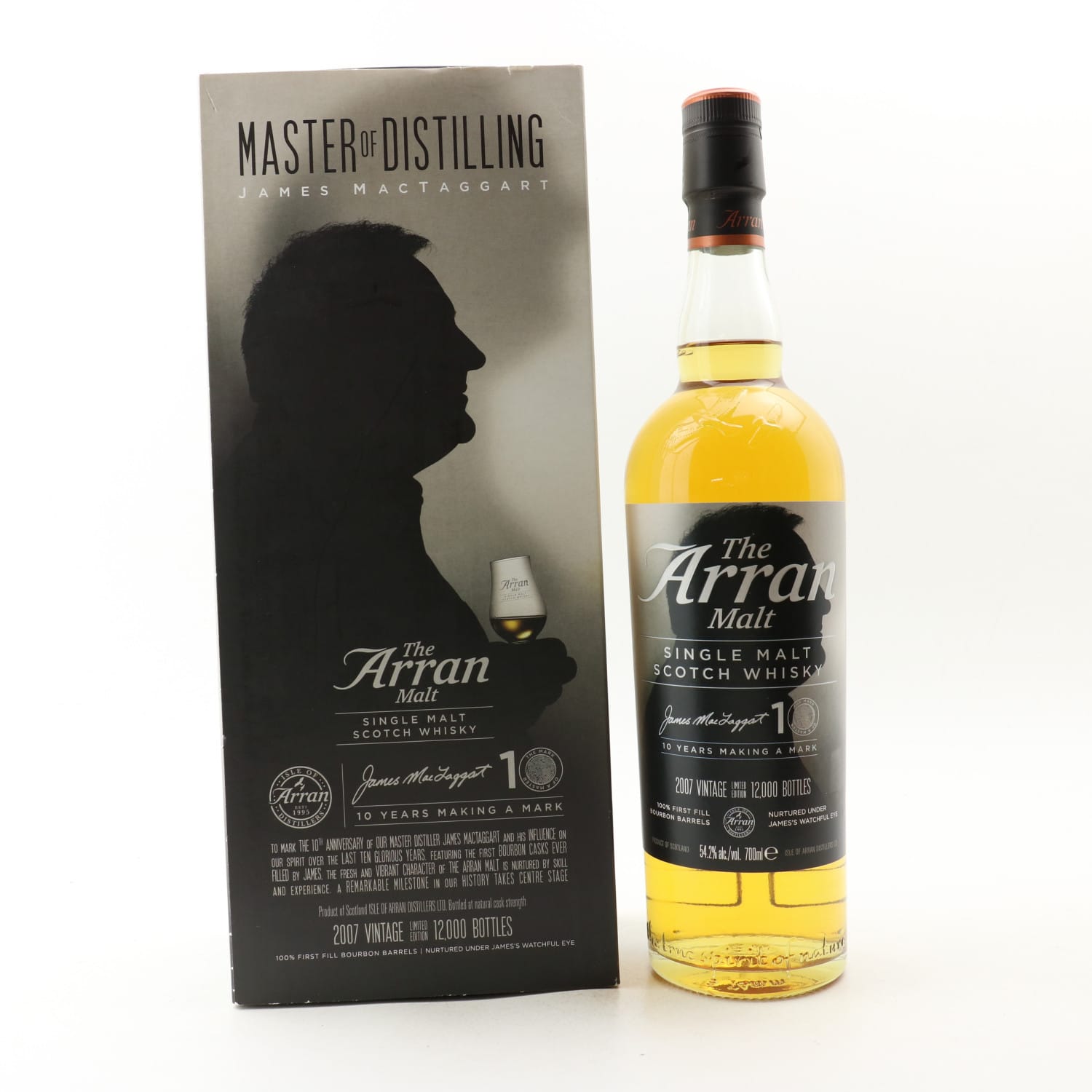 Arran 2007 10 Year Old James MacTaggart Uncategorized Whisky