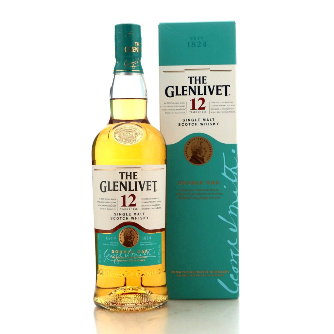 Glenlivet 12 Year Old Double Oak Uncategorized Whisky