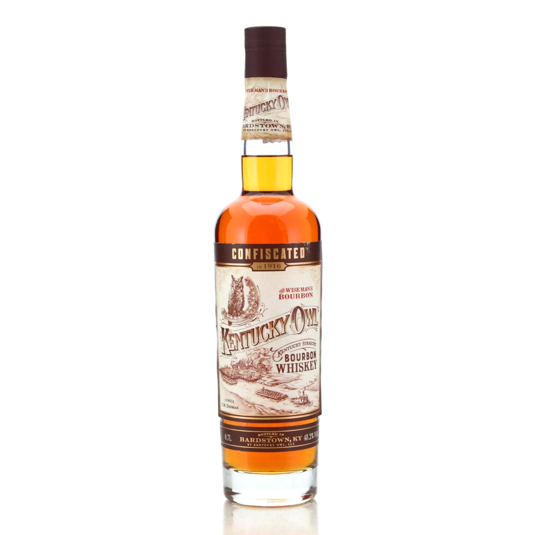 Kentucky Owl Confiscated Straight Bourbon 70cl Uncategorized Whisky