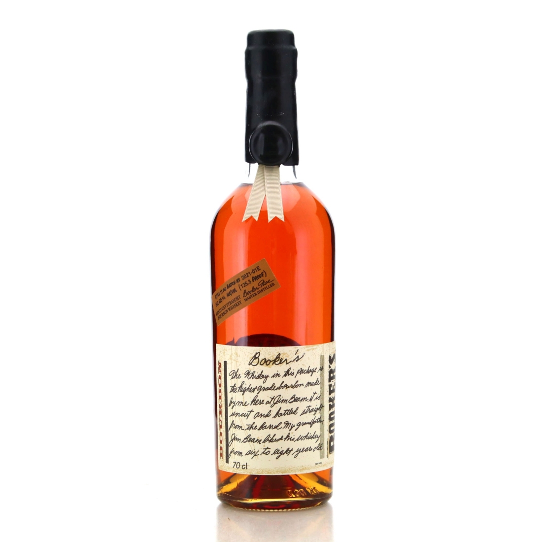 Booker’s 6 Year Old Kentucky Straight Bourbon Batch No. 2021-01E Uncategorized Whisky 