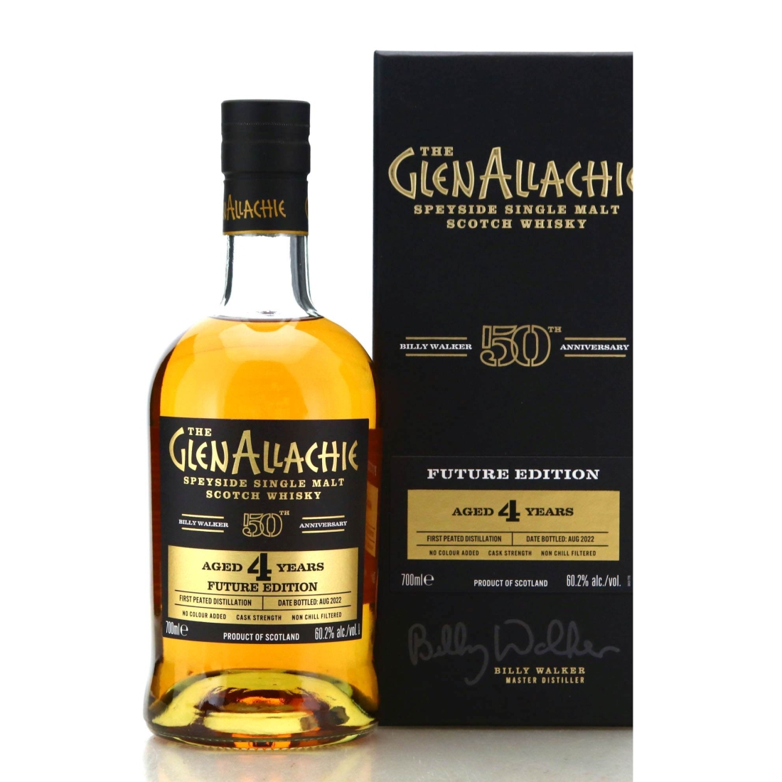 Glenallachie 4 Year Old Future Edition / Billy Walker 50th Anniversary Uncategorized Whisky