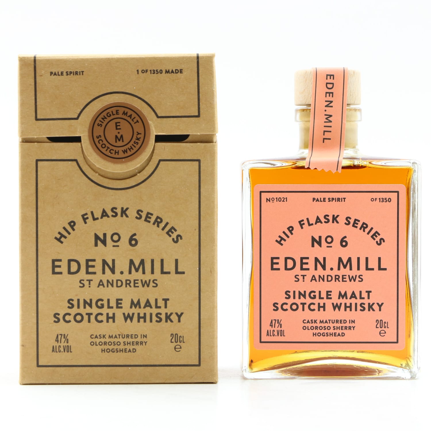 Eden Mill Hip Flask Series No.6 Oloroso Cask 20cl Uncategorized Whisky