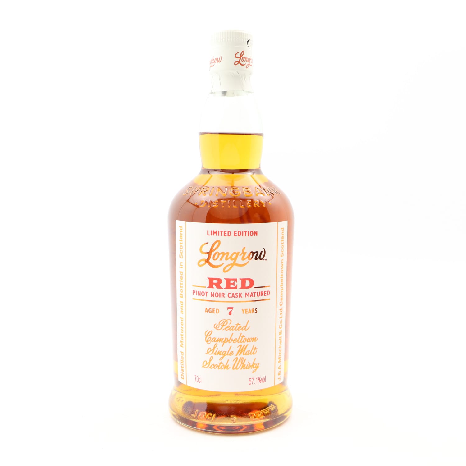 Longrow 7 Year Old Red Pinot Noir Uncategorized Whisky