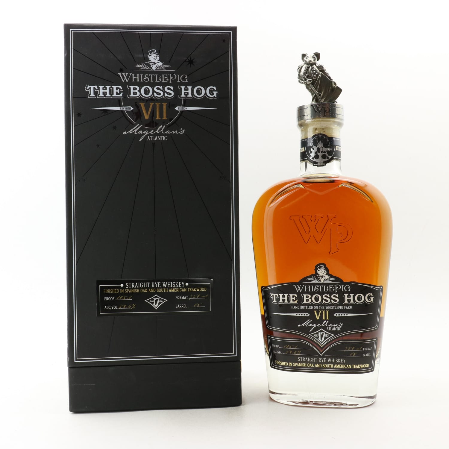WHISTLEPIG 17 YEAR OLD BOSS HOG 7TH EDITION 75CL Uncategorized Whisky 