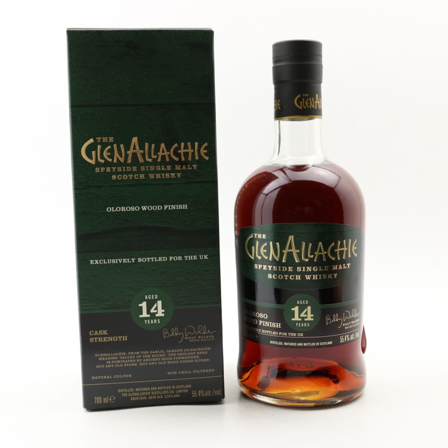 GlenAllachie 14 Year Old Oloroso Finish UK Exclusive Uncategorized Whisky