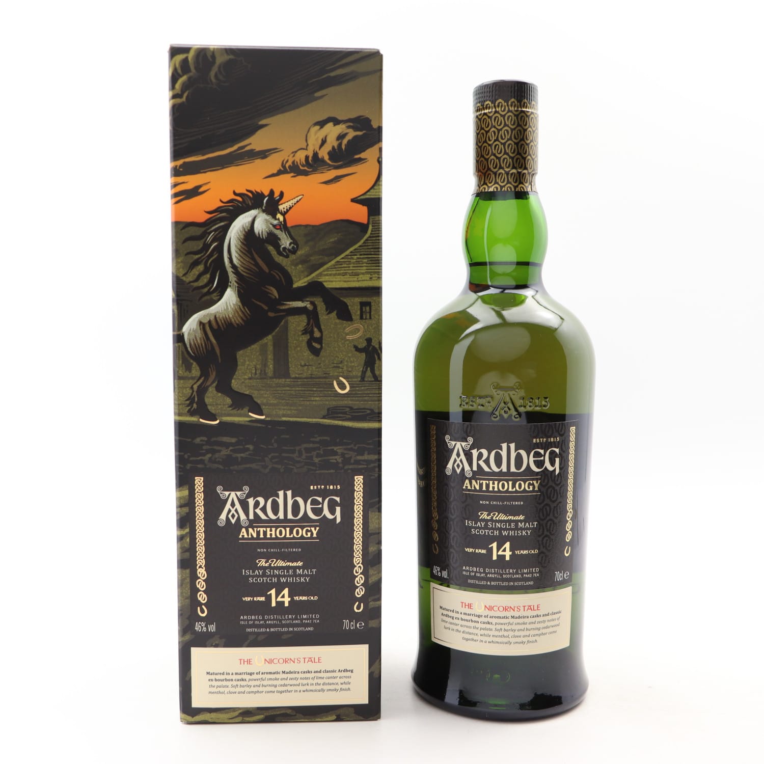 Ardbeg 14 Year Old Anthology Unicorn’s Tale Uncategorized Whisky