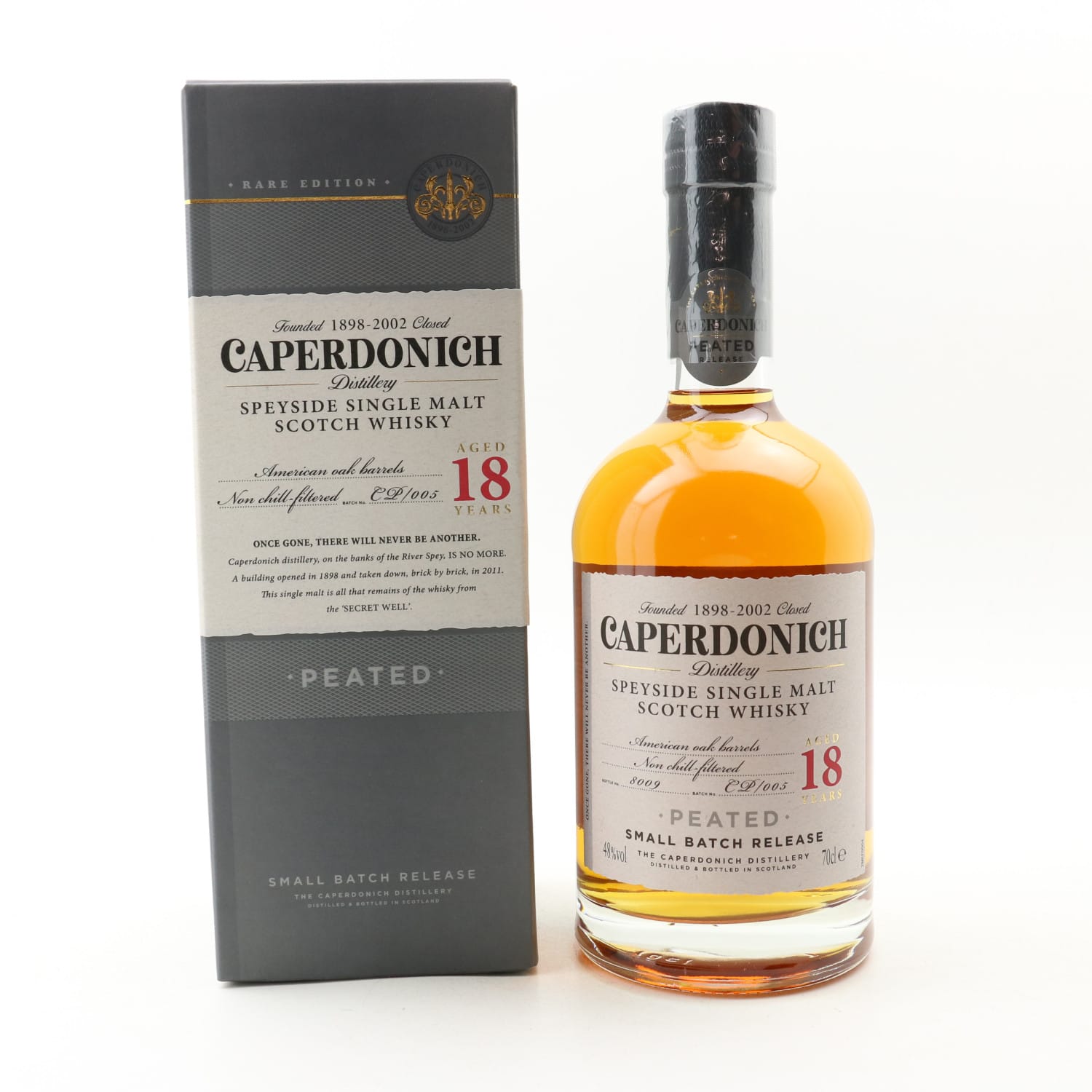 Caperdonich 18 Year Old Peated Uncategorized Whisky
