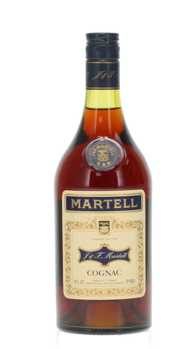 Martell 3 Star Cognac (1970’s Edition) 70cl 70 Proof% Cognac Cognac France 