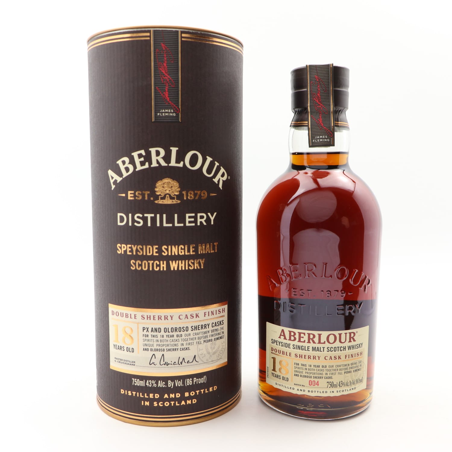 Aberlour 18 Year Old Double Sherry Cask Batch #04 75cl Uncategorized Whisky