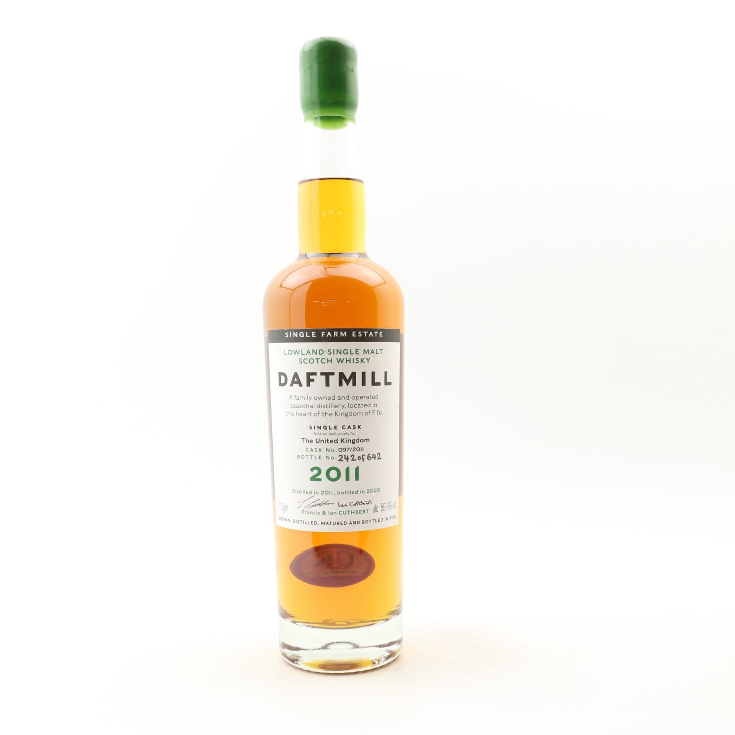 Daftmill 2011 Single Cask #97 For The UK Uncategorized Whisky