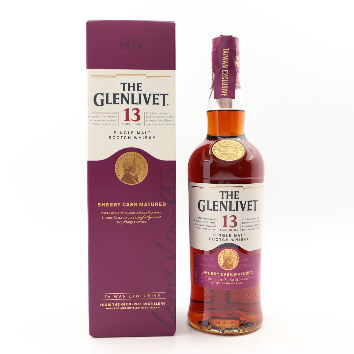 Glenlivet 13 Year Old Sherry Cask Taiwan Exclusive Uncategorized Whisky