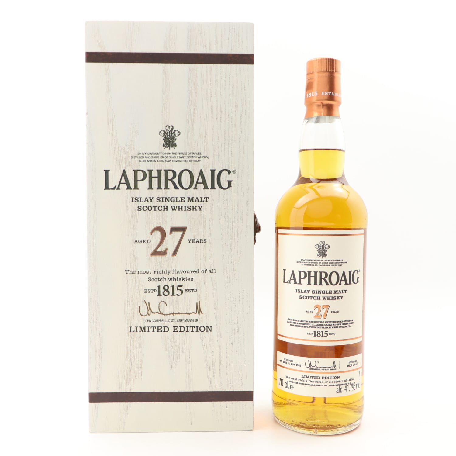 Laphroaig 27 Year Old Uncategorized Whisky