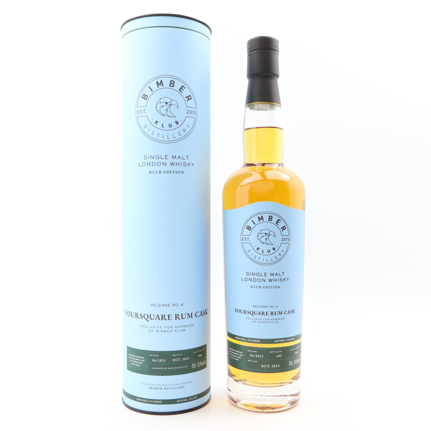 Bimber Foursquare Rum Cask Release No. 4 For Bimber Klub Uncategorized Whisky
