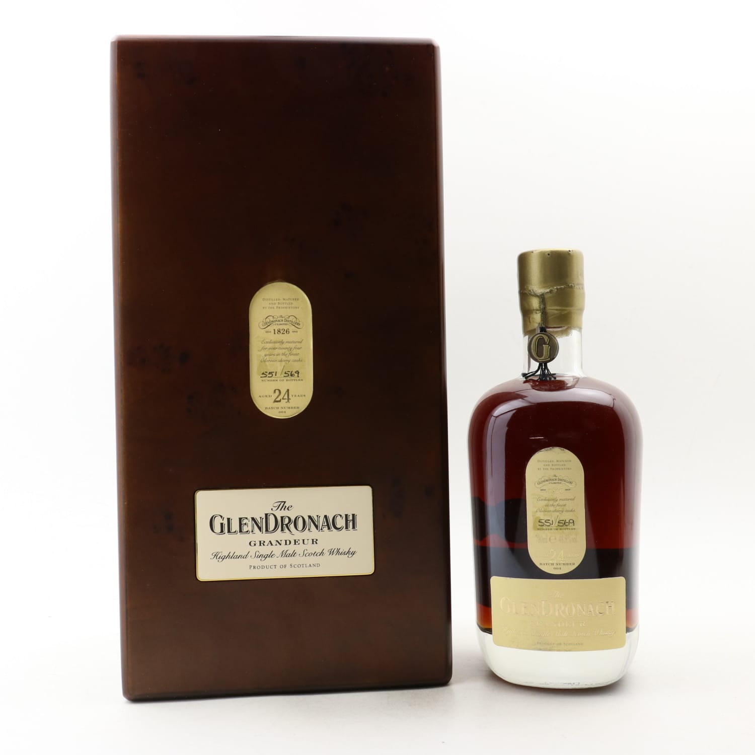 GlenDronach Grandeur 24 Year Old Batch #4 Uncategorized Whisky
