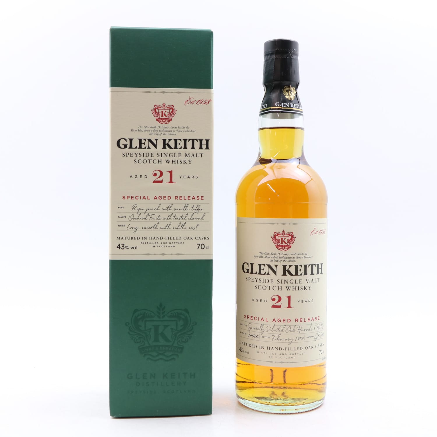 Glen Keith 21 Year Old Uncategorized Whisky 