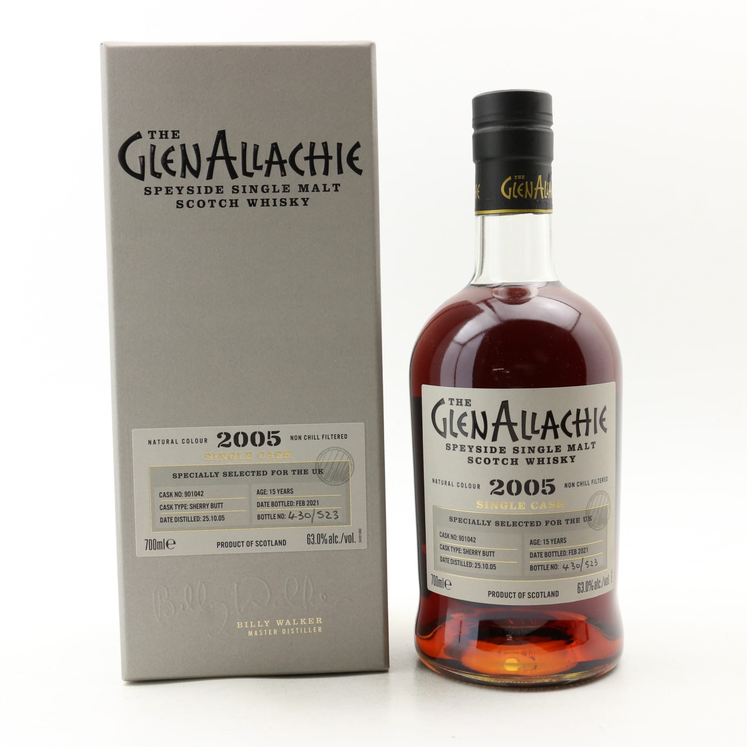 Glenallachie 2005 15 Year Old Single Cask #901042 For The UK Uncategorized Whisky