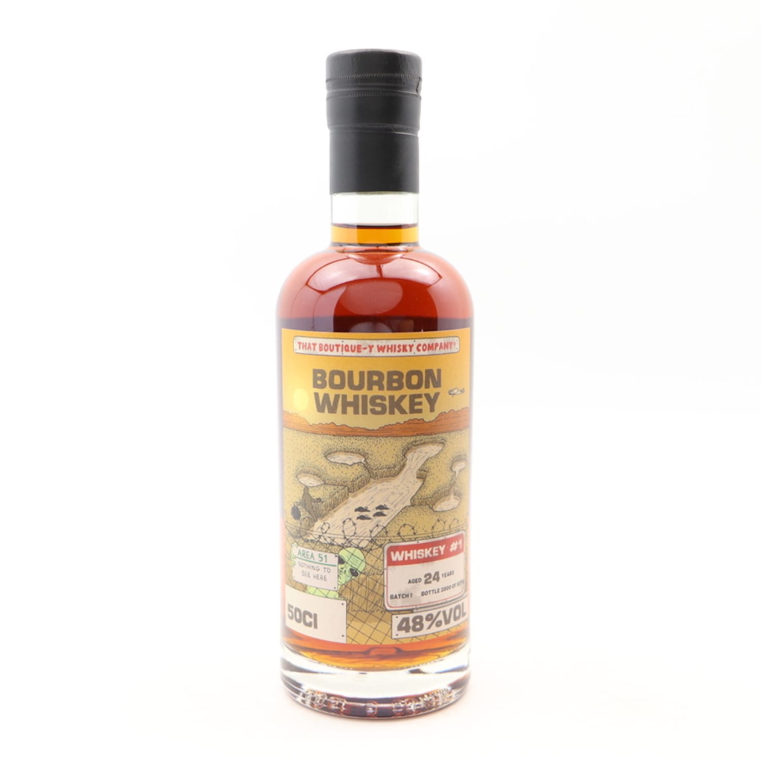 Boutique-Y Whisky Co Bourbon Whiskey #1 24 Year Old Batch #1 50cl Uncategorized Whisky