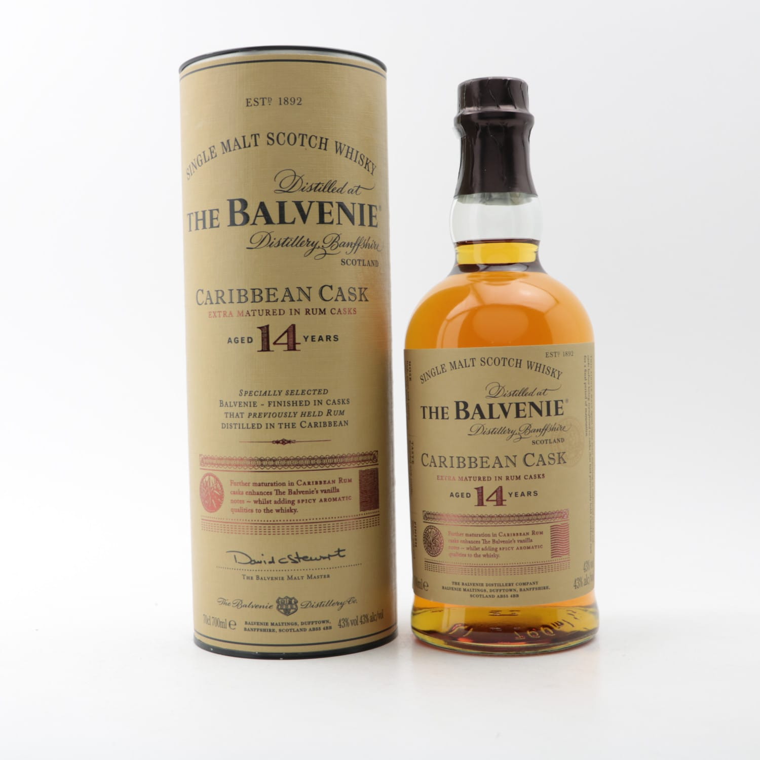 Balvenie 14 Year Old Caribbean Cask Uncategorized Whisky 