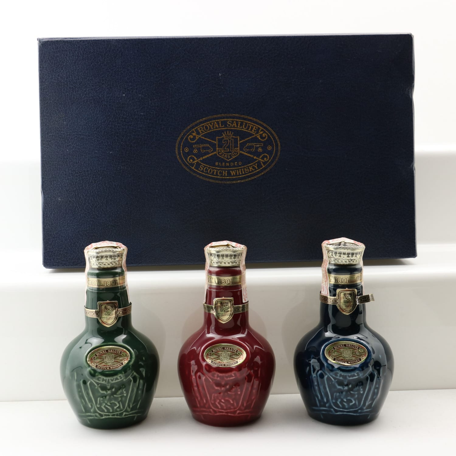 Chivas Royal Salute 21 Year Old Mini Collection 3 x 5cl Uncategorized Whisky 