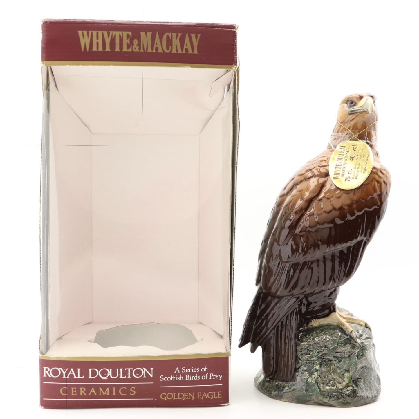 Whyte & Mackay – Golden Eagle Decanter (1980’s) 70cl 40% Blended Scotland Whisky 