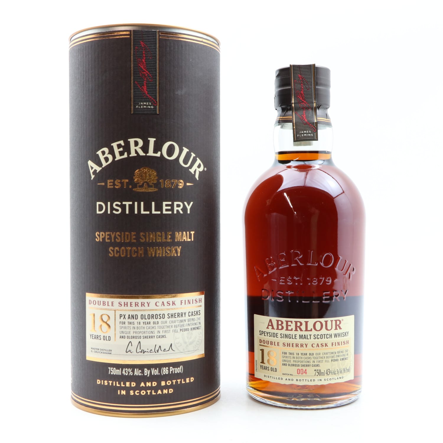 Aberlour 18 Year Old Double Sherry Cask Batch #04 75cl Uncategorized Whisky