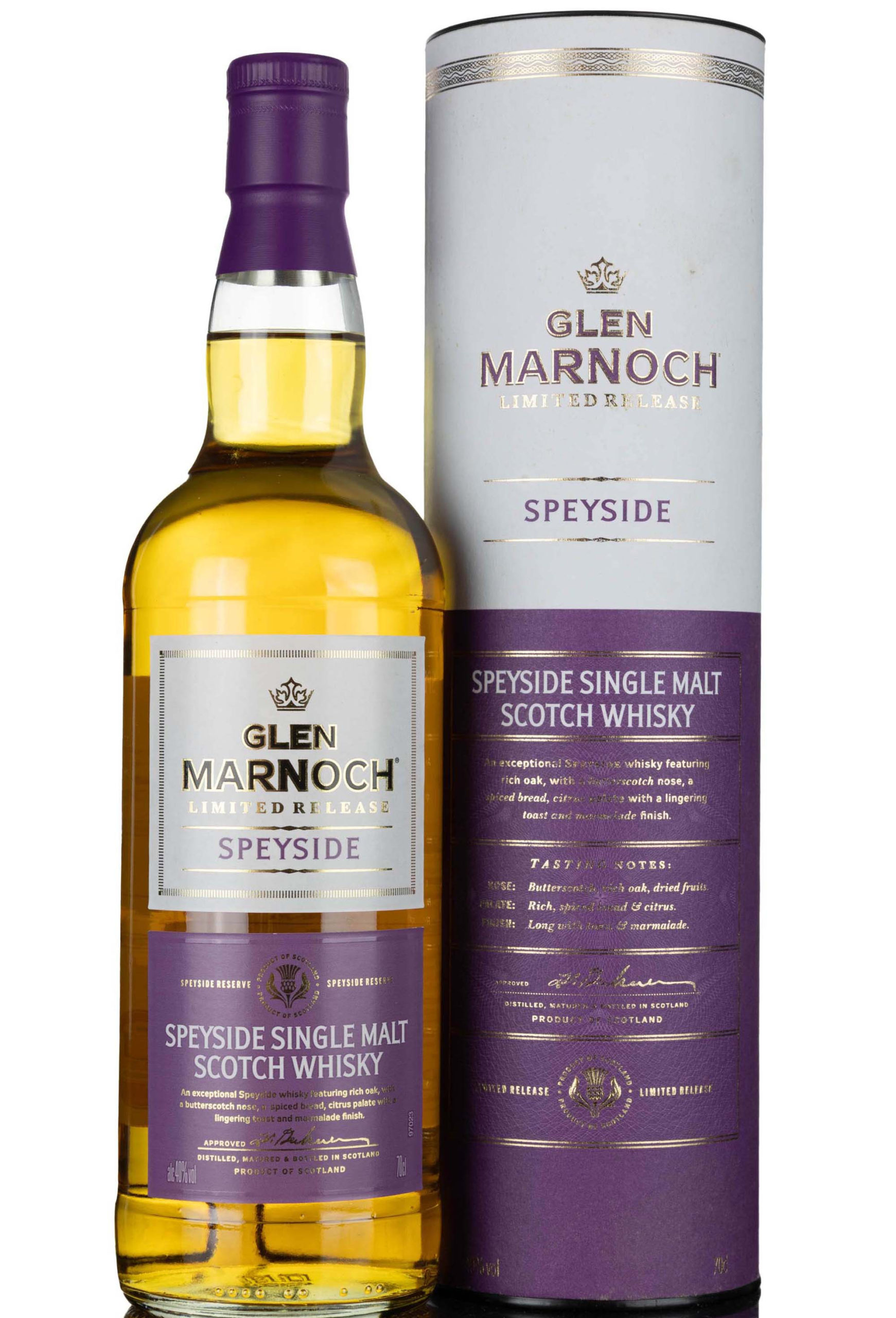 Glen Marnoch Speyside – Limited Release – For Aldi Whisky