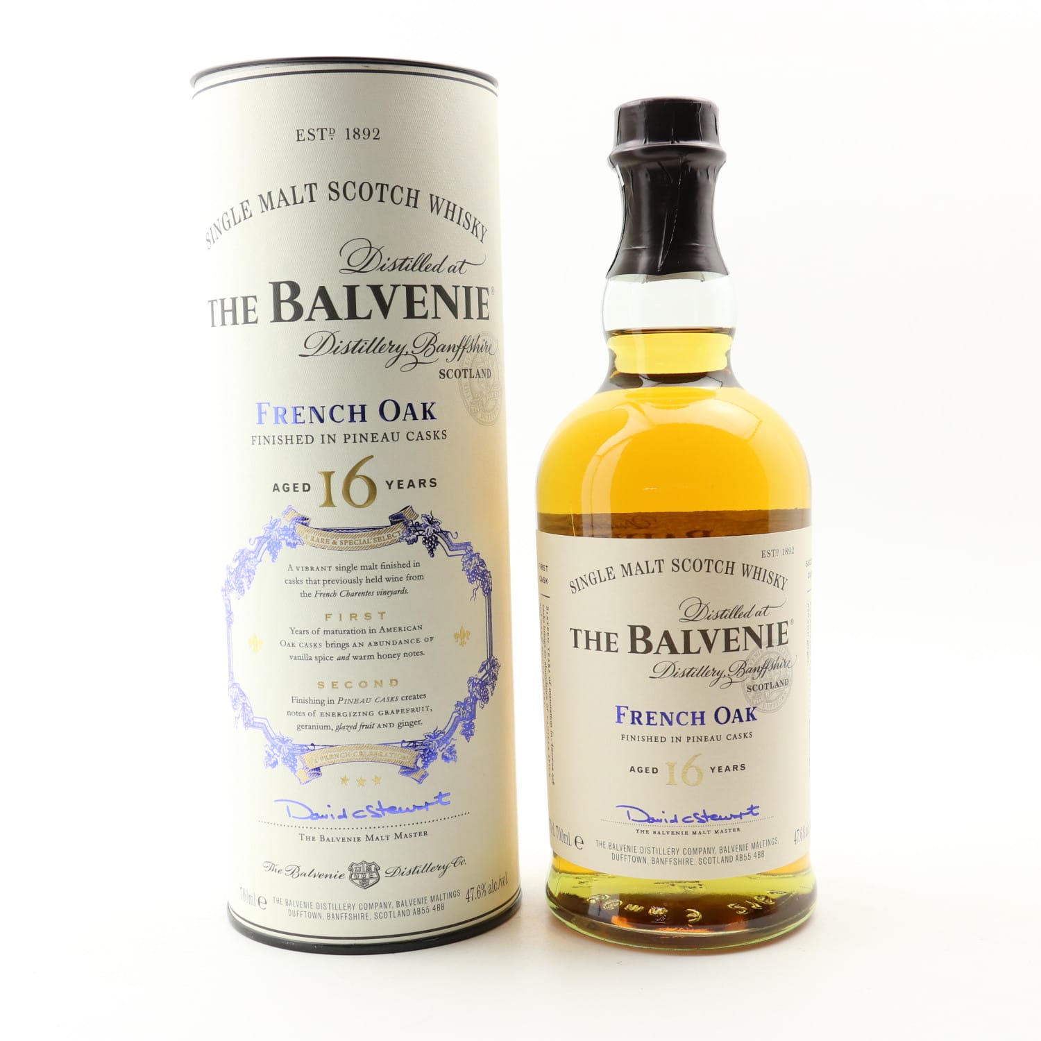 Balvenie 16 Year Old French Oak Pineau Cask Finish Whisky