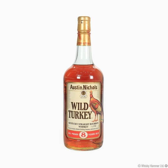 Wild Turkey – 8 Year Old (101 Proof Bourbon) 1 Litre Whisky 