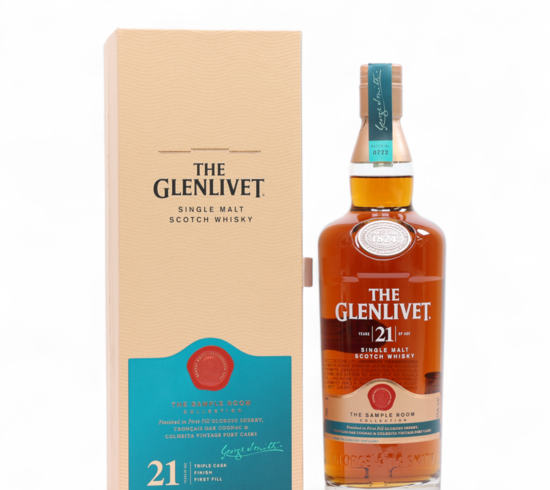 Glenlivet – 21 Year Old – Triple Cask Finish – The Sample Room Collection (75cl) Whisky