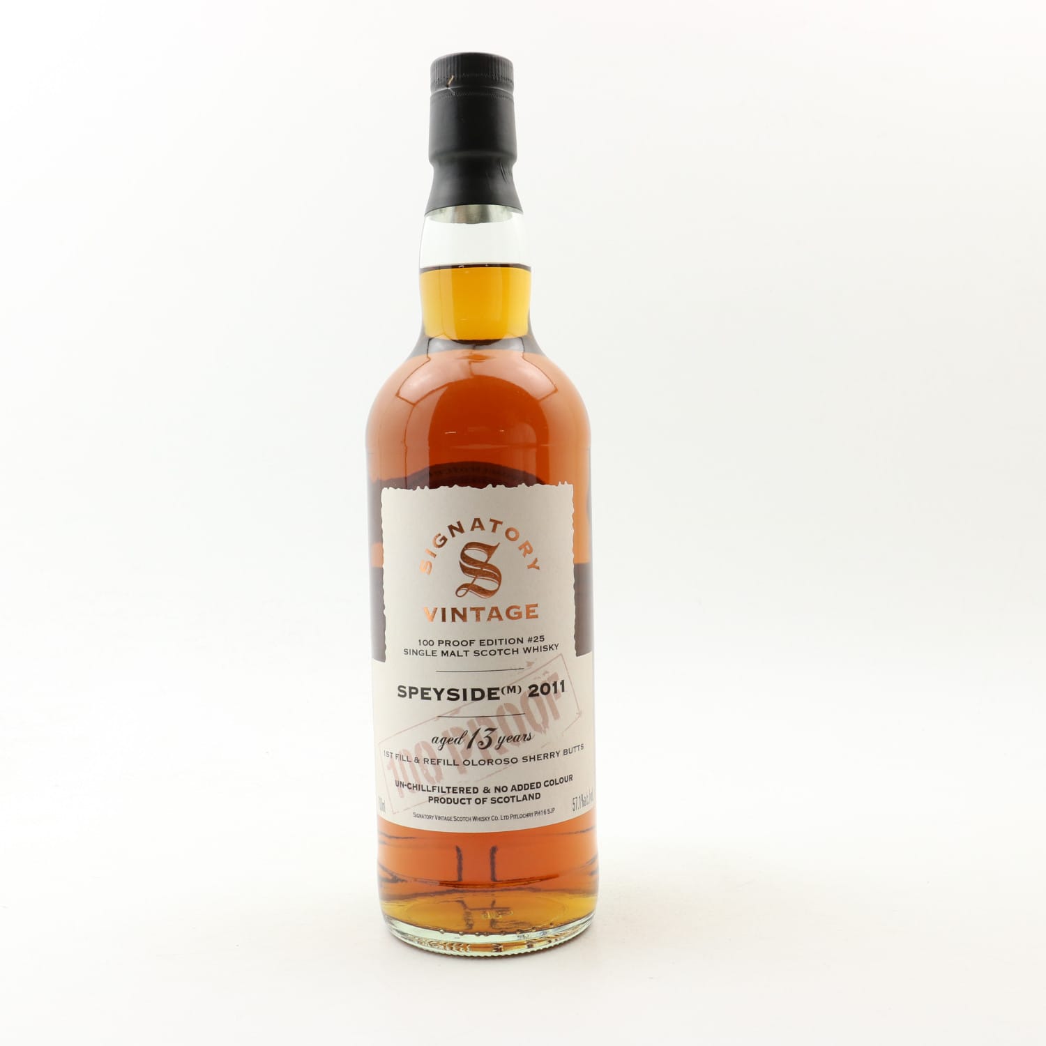 Speyside (M) 2011 – 100º Proof Edition – Bottled 2024 70cl 57.1% Scotland Speyside Whisky 