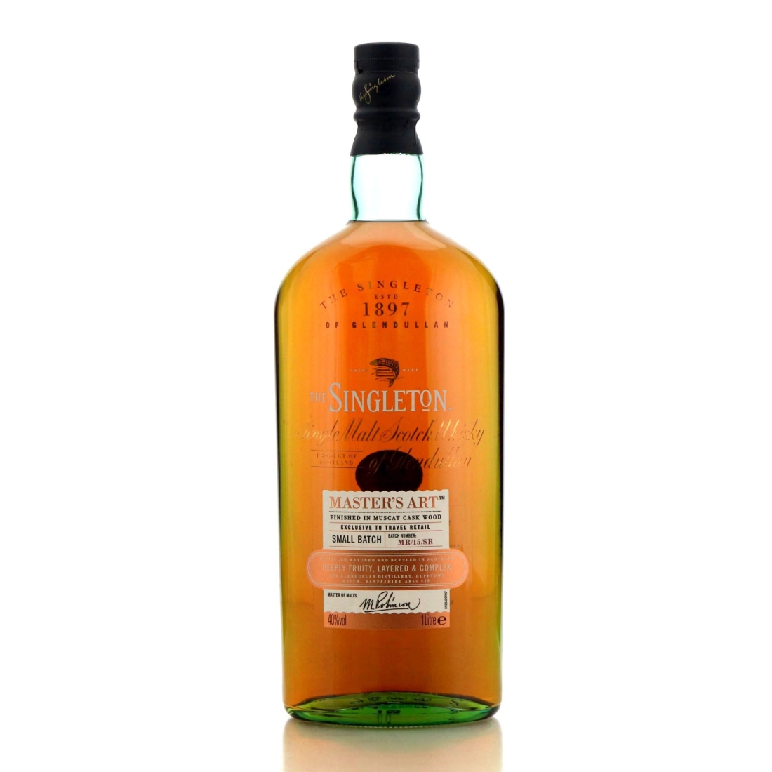 Singleton of Glendullan Master’s Art 1 Litre Whisky